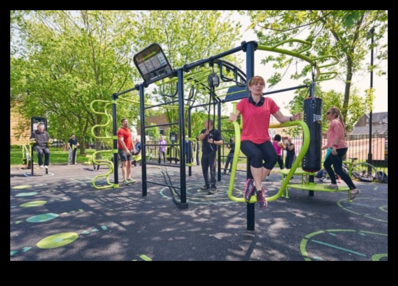 Concrete Jungle Gym: Yoğun Yaşamlar için Kentsel Açık Hava Egzersizleri