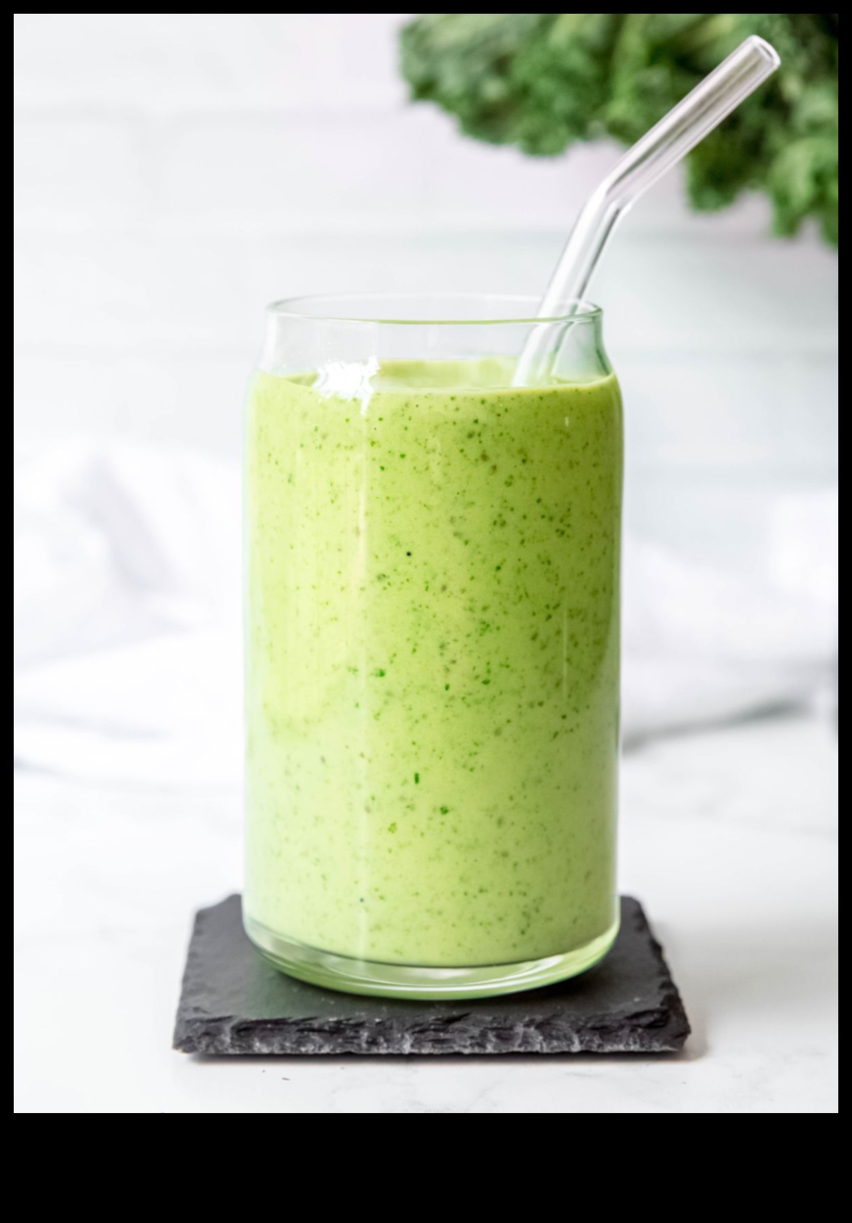 Minty Morning Bliss: Gününüzü serin ve yeşil smoothies ile canlandırmak