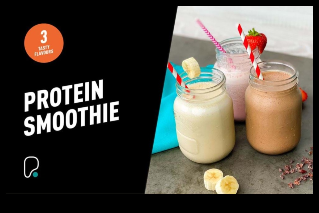 Smoothie heykel: Güçlü bir fizik için protein dolu karışımlar